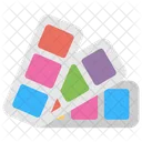 페인트 견본 색상 아이콘