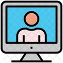 미디어 온라인 계정 아이콘