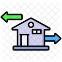 賃貸、更新、不動産 アイコン