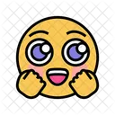 愛らしい、かわいい、可愛い アイコン
