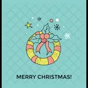 ヤドリギ、ヒイラギ、クリスマス アイコン