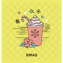 クリスマス、アクセサリー、パーティー アイコン