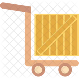 荷物用トロリー  アイコン