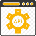 API、 Web デザイン、アプリケーション プログラミング インターフェイス アイコン