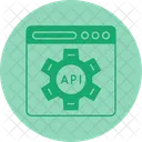 API、 Web デザイン、アプリケーション プログラミング インターフェイス アイコン