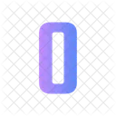 Zero Number Waste Icon