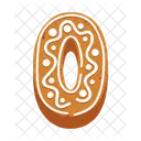 0 Number Cookies Cookies Biscuit Icon