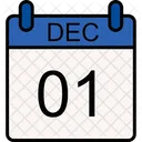 01 December Month December Icon