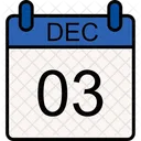 03 December Month December Icono
