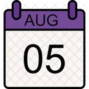 05 August August Of August Icon