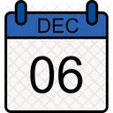 06 December Month December Icon