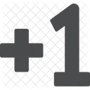 One Plus Logo Hinzufugen Symbol