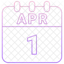 1. April  Symbol