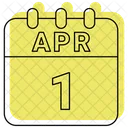 1 April  Icon