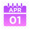 1 de abril  Icono