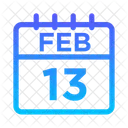 1 de febrero  Icono