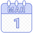 Marco Data Calendario Ícone