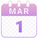 Marco Data Calendario Ícone