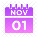 1 de noviembre  Icono