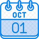 1 de octubre  Icono