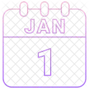 1 January Icon