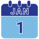 1 January Icon