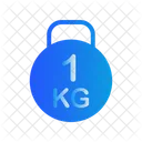 1 Kg Kettlebell  Icon