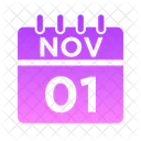 Nov Week Time Symbol
