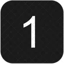 1 number  Icon
