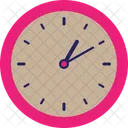 1 Oclock Analog Clock  Icon