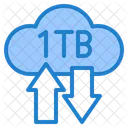 Storage Transfer Cloud Icon