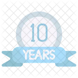 10 Anniversary  Icon