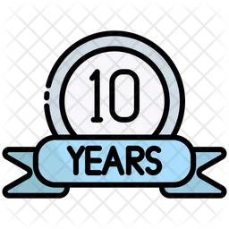 10 Anniversary  Icon