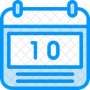 10 data  Ícone