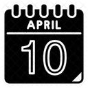 10 de abril  Icono