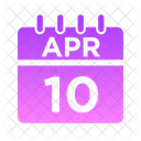 10 de abril  Icono