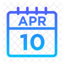 10 de abril  Ícone