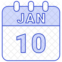 10 de enero  Icono