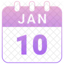 10 de enero  Icono