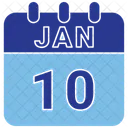 10 de enero  Icono