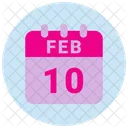 10 de febrero  Icono