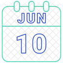 10 de junio  Icono