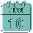 10 de junio  Icono