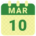 10 de marzo  Icono