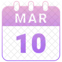 10 de marzo  Icono