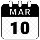 10 de marzo  Icono