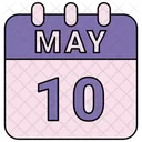 10 de mayo  Icono