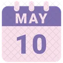 10 de mayo  Icono