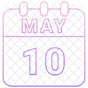 10 de mayo  Icono