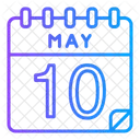10 de mayo  Icono